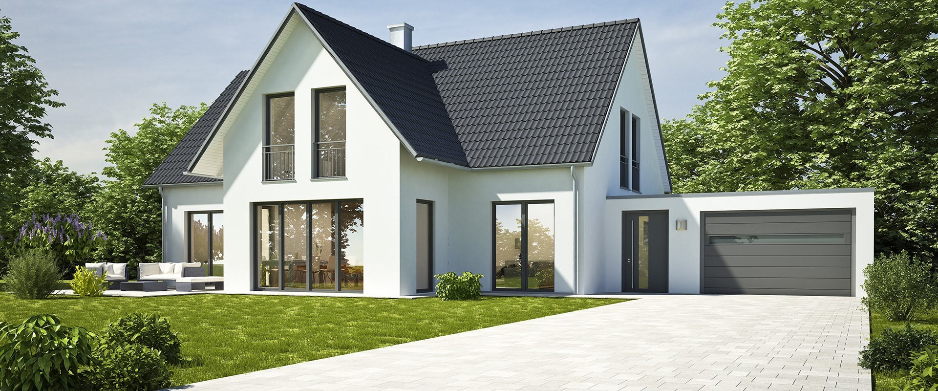 gepflegtes Haus